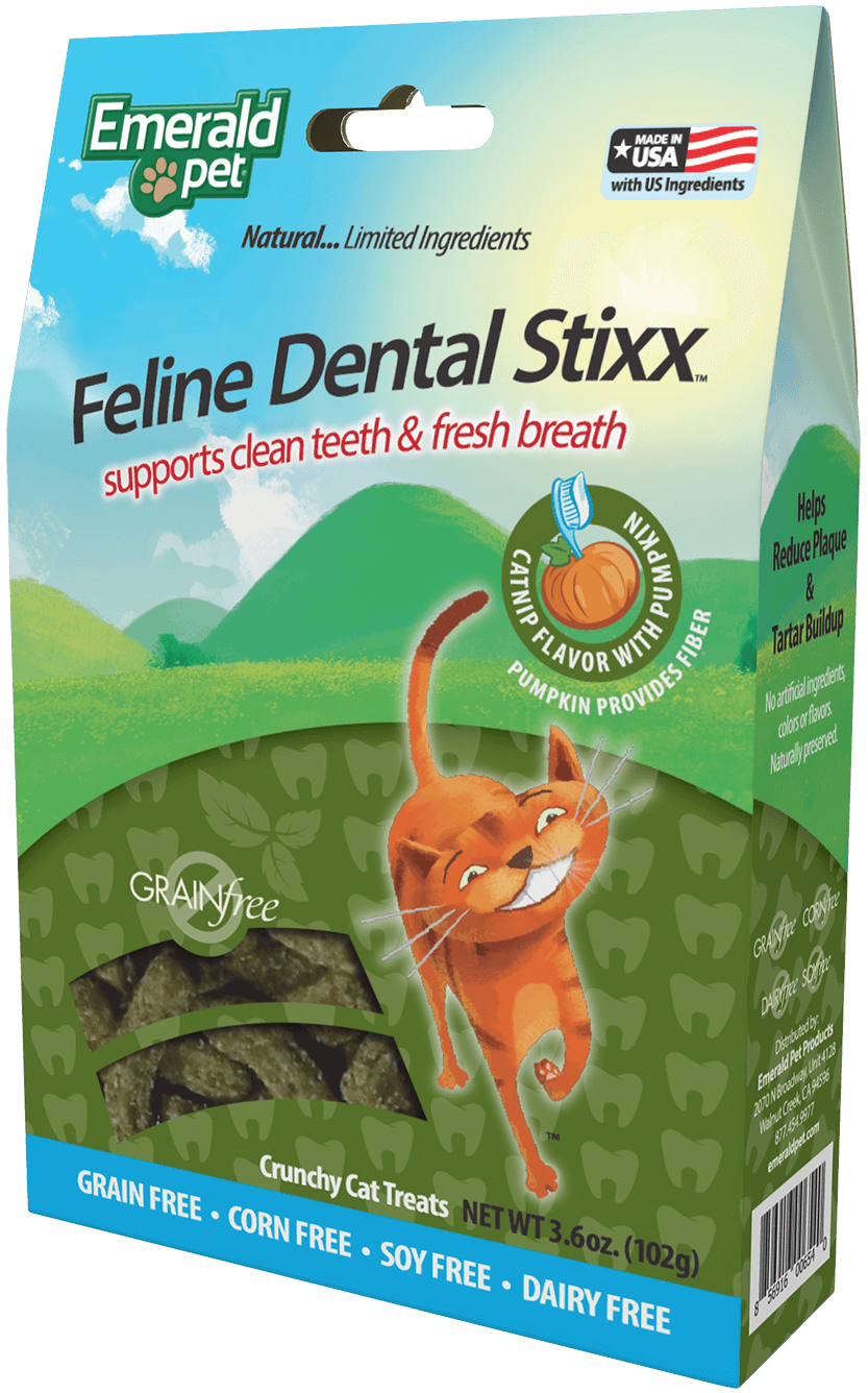 Feline Dental Stixx - Catnip with Pumpkin