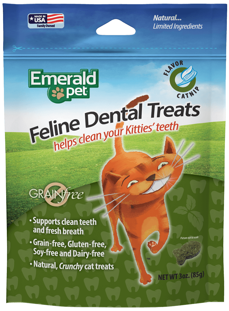 Feline Dental Treats Catnip Front