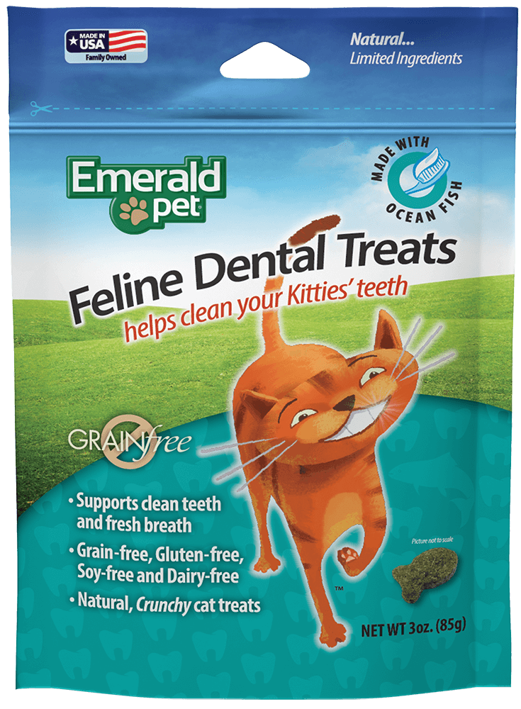 Feline Dental Treats Ocean Fish Front