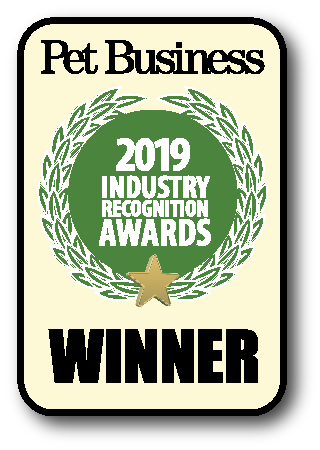Pet Business Industry Recognition Awards Winner 2019