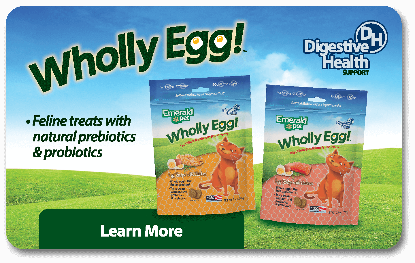 Wholly Egg promotional panel